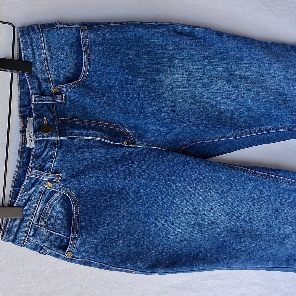 Oat New York Women's Straight Leg Blue Jeans - Picture 5 of 14